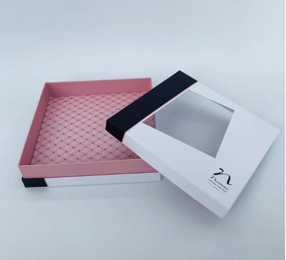 CHOCOLATE BOX WITH PVC WINDOW