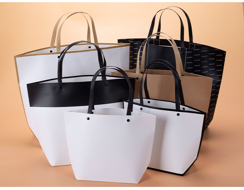 boat shape paper bag